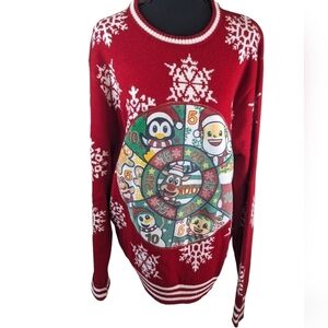 Happy Holidays Christmas sweater (ugly) size XL